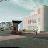 An artist's impression of the Bentley site