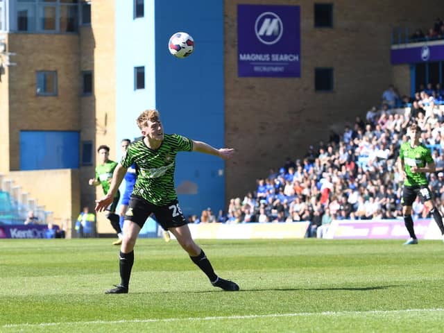 Doncaster's Bobby Faulkner in action against Gillingham last term.