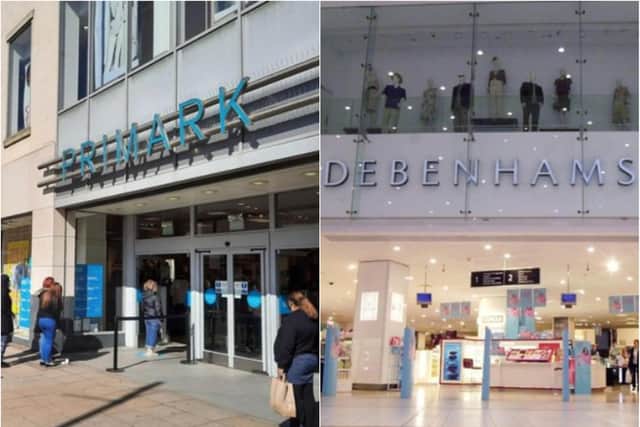 Primark is rumoured to be considering a move into the old Debenhams store in the Frenchgate Centre.