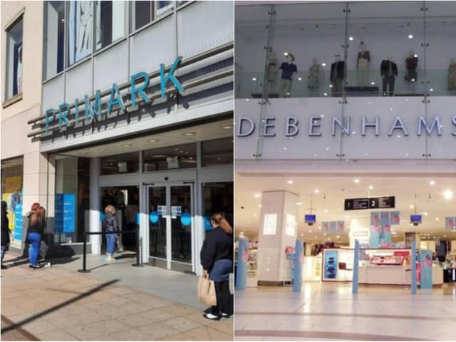 Primark is rumoured to be considering a move into the old Debenhams store in the Frenchgate Centre.