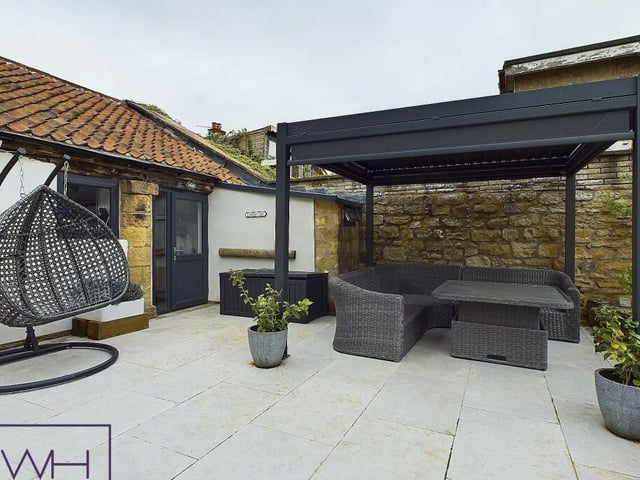Choose sun or shade when sitting outside in the summer.