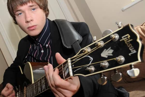 John McCullagh after he was spotted by Alan McGee aged 15