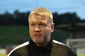 Grant McCann was pleased with the workout at Stamford. Pic: Howard Roe.