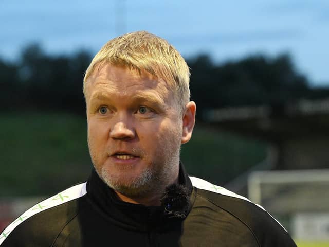 Grant McCann was pleased with the workout at Stamford. Pic: Howard Roe.