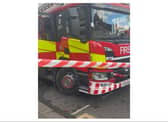 St Vincent Avenue was cordoned off and residents were evacuated.
