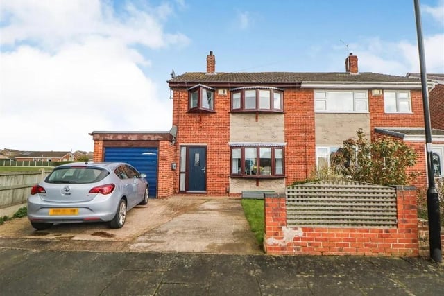 This three bedroom and one bathroom semi-detached house is for sale with Merryweathers for £175,000