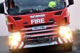 Fire crew from Doncaster called to help rescue a man in water in the early hours.