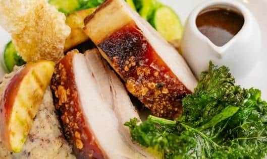The Old George at Sykehouse was among those who received a five food hygiene rating.