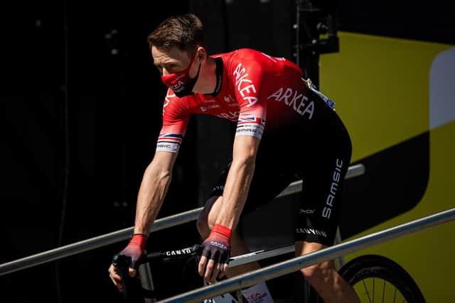 Connor Swift of Arkea Samsic pictured at last year's Tour de France (Picture: Alex Whitehead/SWPix.com)
