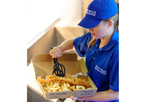 Deep Blue in Southsea pulled in high ratings for its fish and chips
