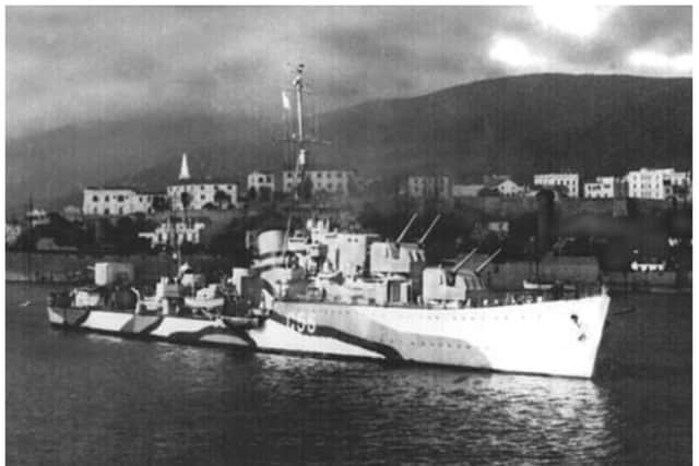 HMS Lightning was sunk during World War Two. (Photo: Royal Navy).