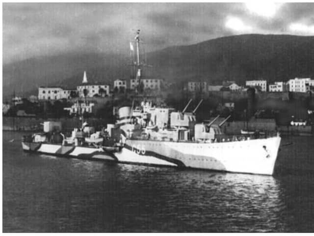 HMS Lightning was sunk during World War Two. (Photo: Royal Navy).