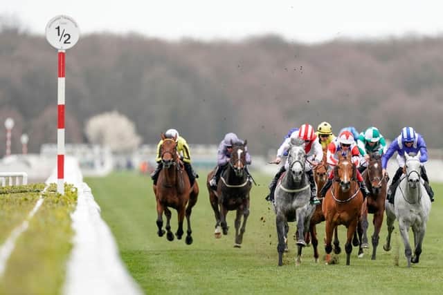 Action from Doncaster. Photo: Alan Crowhurst/Getty Images
