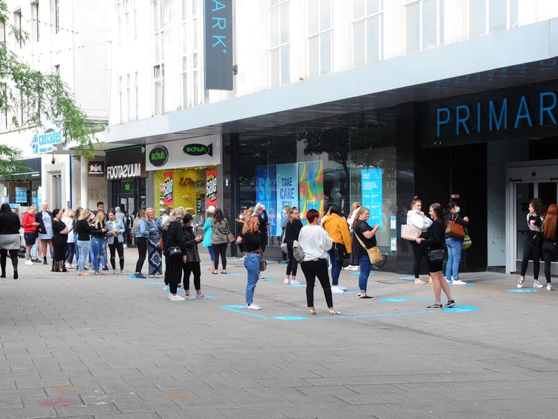 Woolworths former neighbour Primark has since expanded and taken over the former favourites space on Commercial Road to make one giant store.