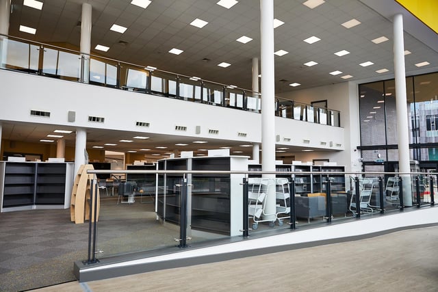 The new library space