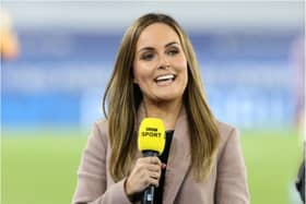 BBC sports host Kelly Somers. (Photo: Getty Images)