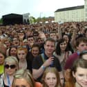 Enjoying The Saturday's performance at BBC Radio 1's Big Weekend. (2805PG35)