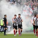 Grimsby Town have been promoted to League Two. Photo: Steve Bardens/Getty Images