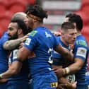 Picture:Andrew Roe/AHPIX LTD, Rugby League, Betfred Championship, Doncaster Dons v Widnes Vikings, Eco Power Stadium, Doncaster, UK, 23/03/2025, K.O 3pm