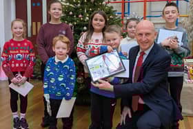 Doncaster MPJohn Healey reveals Christmas card competition winner for 2024.