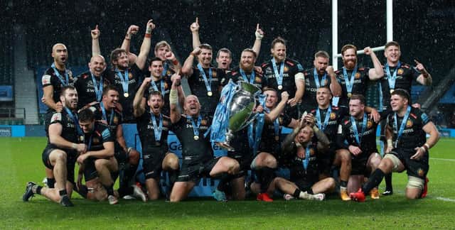 Exeter Chiefs. Photo by David Rogers/Getty Images