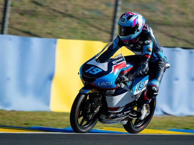 Moto GP Round 5 Sat Moto 3 Free Practice 3 at La Mans, La Mans, Sarthe, England on May 11 2024 Photo by Michael Wincott Photography