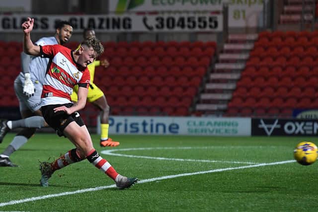 Doncaster's Jack Goodman. (Picture by Rachel Hailstone/AHPIX.com;Football)