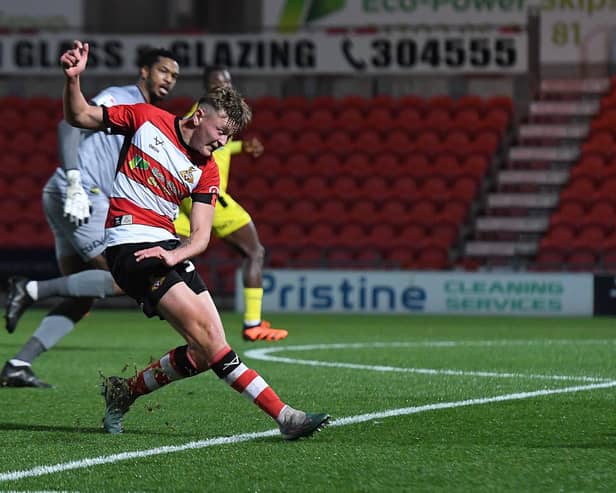 Doncaster's Jack Goodman. (Picture by Rachel Hailstone/AHPIX.com;Football)