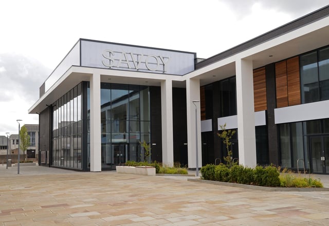 Savoy Cinema Doncaster, Sir Nigel Gresley Square. Picture: NDFP-11-05-21-Savoy 2-NMSY