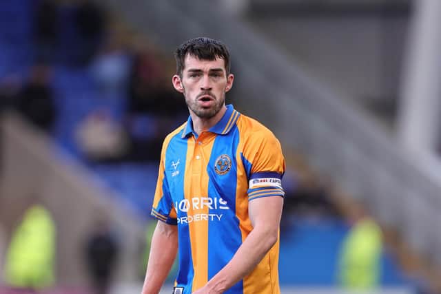 John Marquis of Shrewsbury Town. (Photo by Pete Norton/Getty Images)