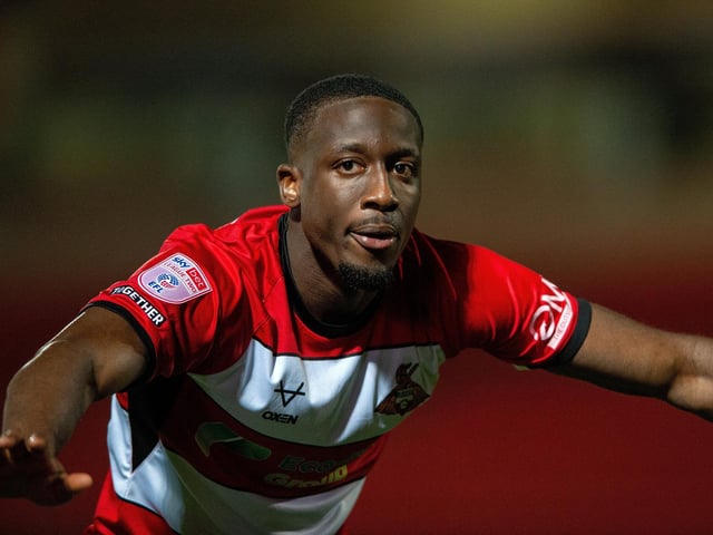 Introduced late on to help Doncaster see out the win.