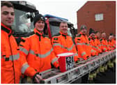 Fire crews raised nearly £4,000 on their charity hike.