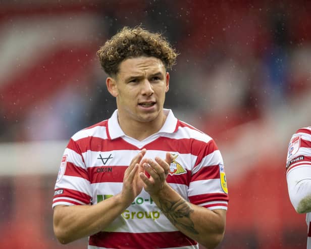 Charlie Seaman has left Doncaster Rovers on loan, joining Wealdstone. Image: Tony Johnson