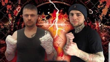 This promotional picture on Facebook, sent to the council by SYP, shows two fighters facing off at the event on March 28 at £35 a ticket