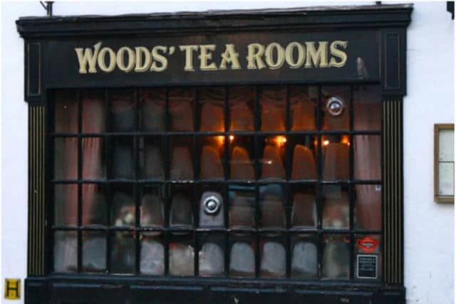 Woods Tea Rooms in Wood Street, Doncaster.