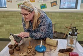 In the Danum Gallery. Picture by Heritage Doncaster