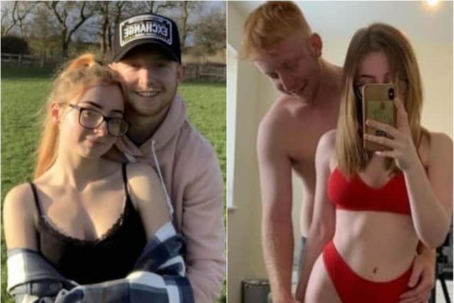 Erin and Tyler make £5,000 a month through X-rated content on OnlyFans. (Photo: Instagram/tyleranderinx)