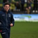 Doncaster Knights head coach Joe Ford before the defeat to London Scottish in October. He is looking to avenge that on Saturday. (Picture: Jonathan Gawthorpe)