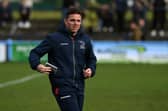 Doncaster Knights head coach Joe Ford before the defeat to London Scottish in October. He is looking to avenge that on Saturday. (Picture: Jonathan Gawthorpe)