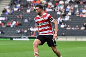 Jordan Gibson has scored three and created two goals in his first ten league games for Rovers.