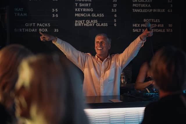 Bez at the official 'Twisting My Lemon Man' launch event