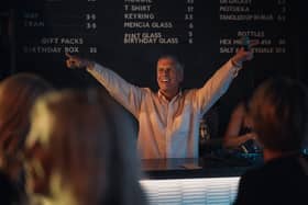 Bez at the official 'Twisting My Lemon Man' launch event