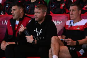 Grant McCann and hist assistant Cliff Byrne.