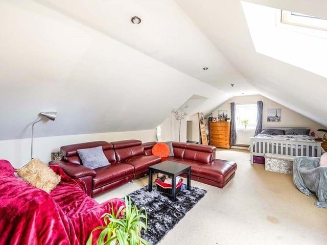 The house has versatile space throughout.