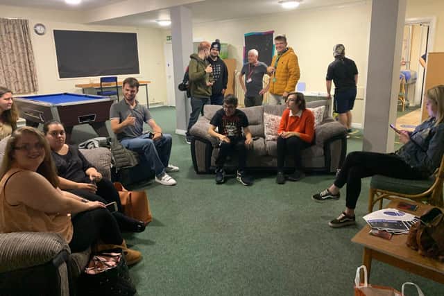 The club is run by deaf people for deaf people