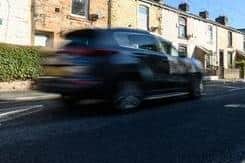 A generic picture of a speeding vehicle by Kevin Stuttard.