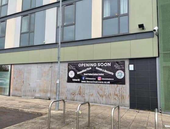 This is the new site of the pizza restaurant at Doncaster Lakeside (underneath the Travel Lodge).