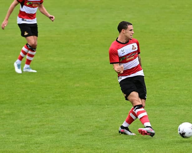 Charlie Seaman is off the mark for loan club Hartlepool United.