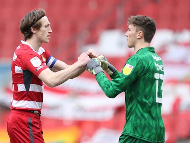Tom Anderson and Louis Jones are Rovers' two longest-serving players. (Photo by George Wood/Getty Images)