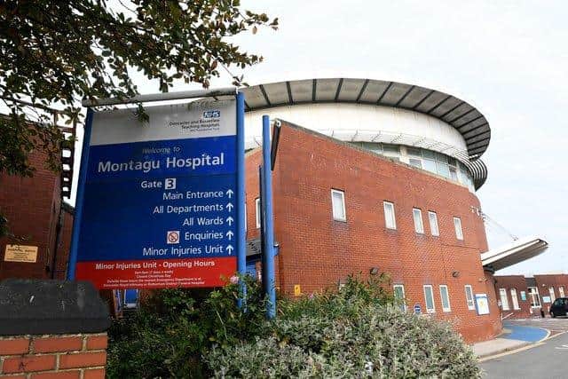Mexborough Montagu Hospital. Picture by Simon Hulme